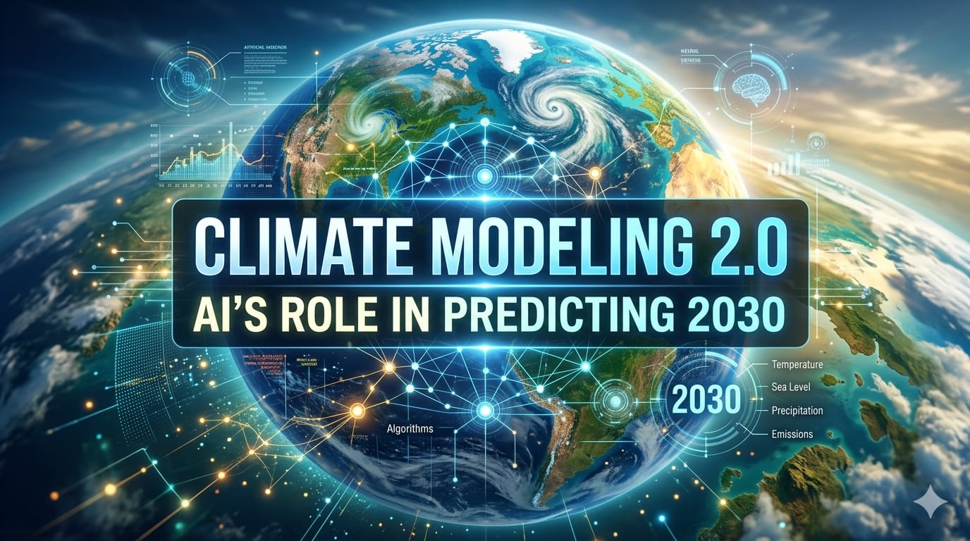 Climate Modeling 2.0 How AI is Rewriting the Rules for 2030
