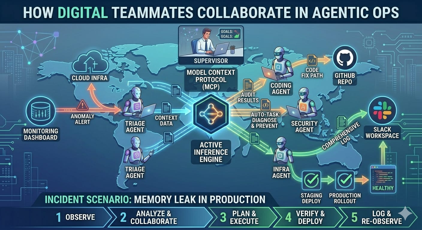 How Digital Teammates Collaborate