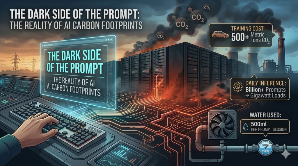 THE DARK SIDE OF THE PROMPT The Reality of AI Carbon Footprints